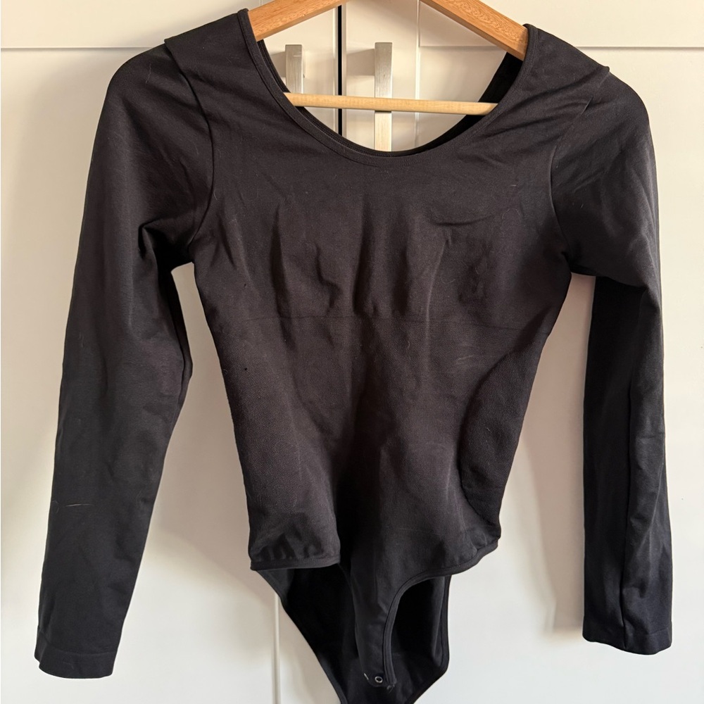 Shapermint Essentials Long Sleeve Bodysuit